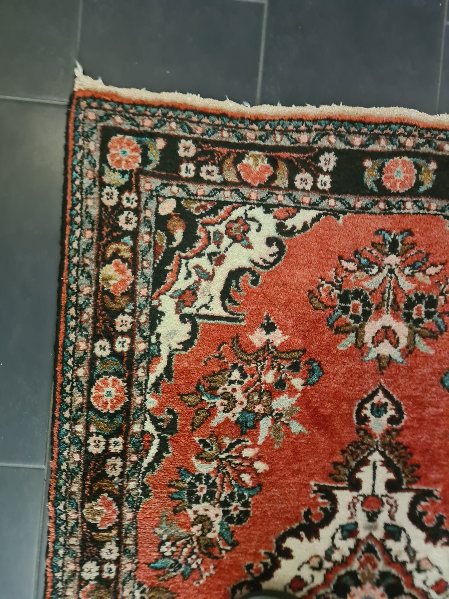 Perserteppich Orientteppich Handgeknüpfter Teppich Sarough 160x115cm