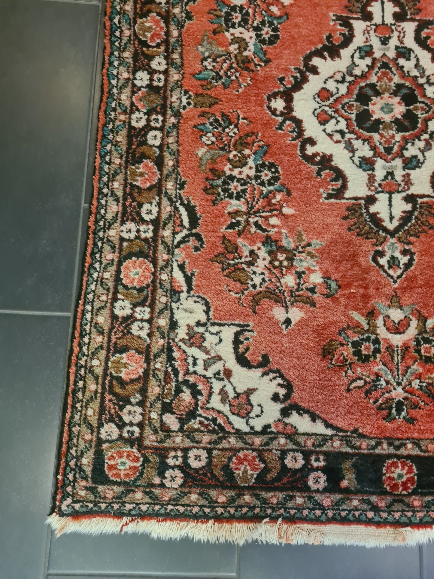 Perserteppich Orientteppich Handgeknüpfter Teppich Sarough 160x115cm