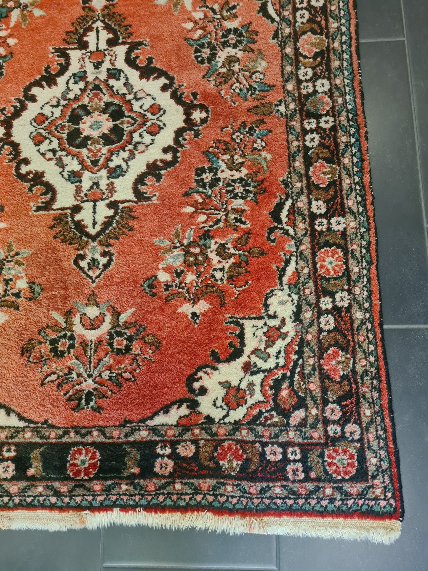 Perserteppich Orientteppich Handgeknüpfter Teppich Sarough 160x115cm