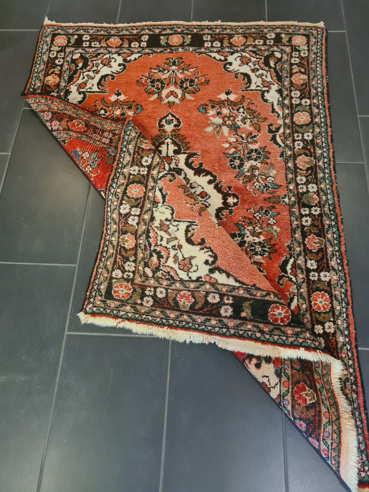 Perserteppich Orientteppich Handgeknüpfter Teppich Sarough 160x115cm