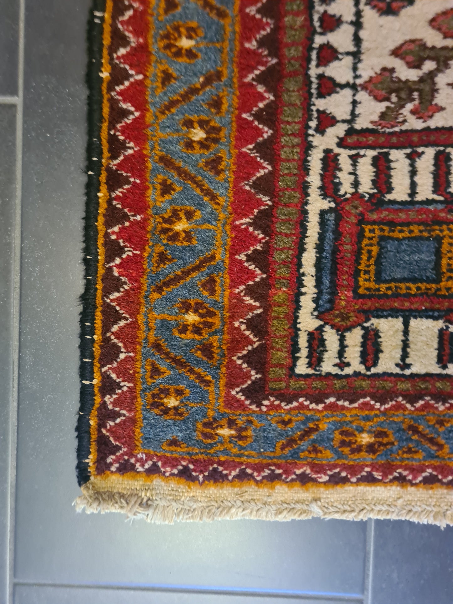 Perserteppich Orientteppich Handgeknüpfter Teppich Belutsch 300x105cm