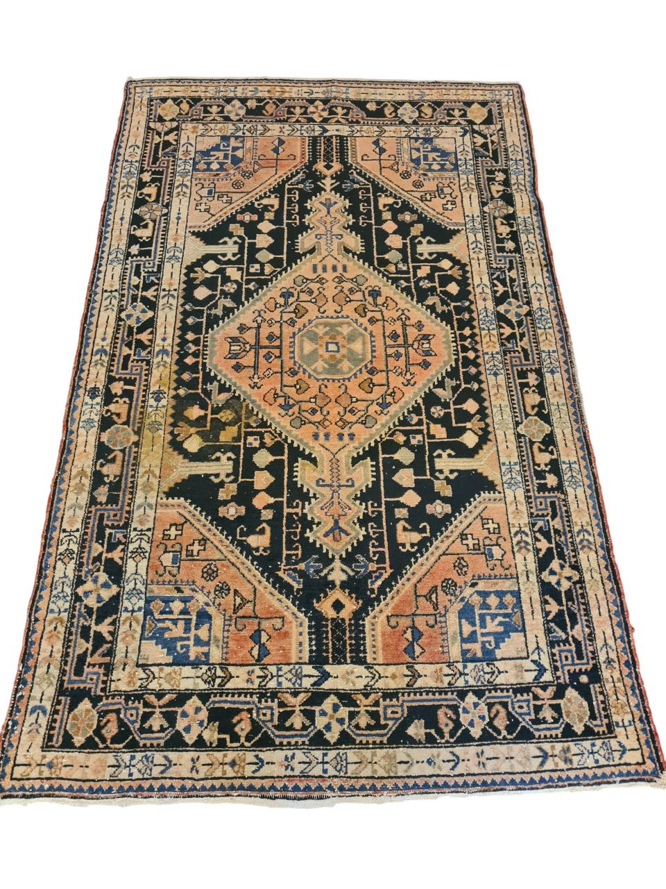 Perserteppich Orientteppich Handgeknüpfter Teppich Fergahan 225x135cm