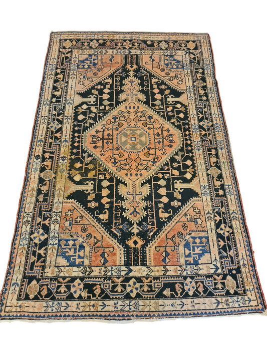 Perserteppich Orientteppich Handgeknüpfter Teppich Fergahan 225x135cm