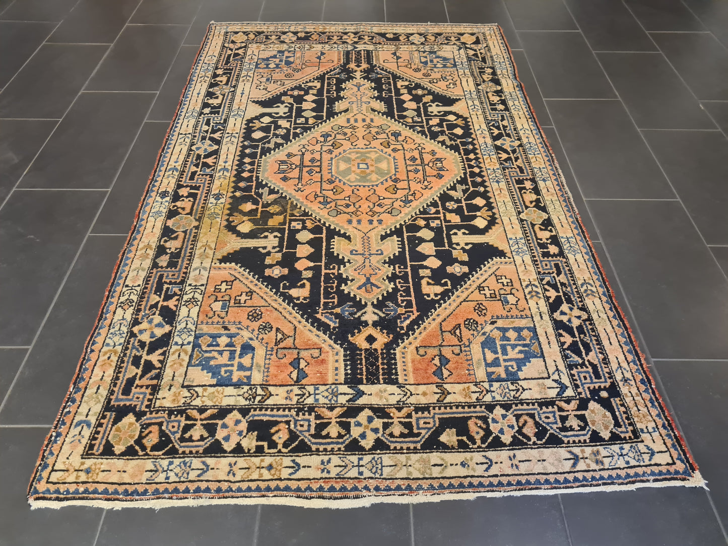 Perserteppich Orientteppich Handgeknüpfter Teppich Fergahan 225x135cm