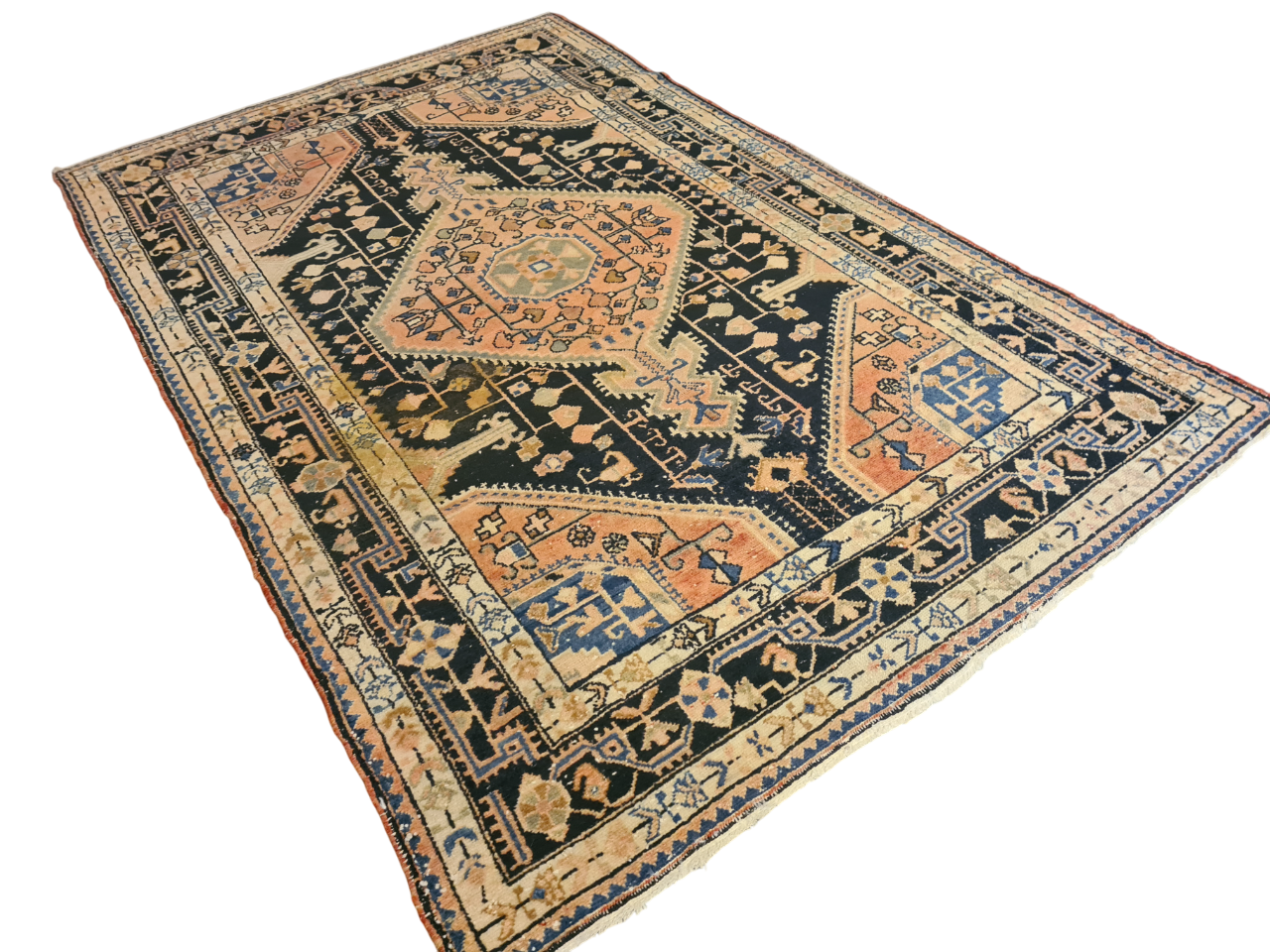 Perserteppich Orientteppich Handgeknüpfter Teppich Fergahan 225x135cm