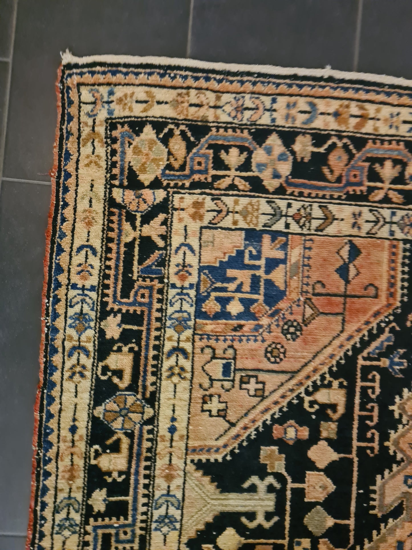 Perserteppich Orientteppich Handgeknüpfter Teppich Fergahan 225x135cm