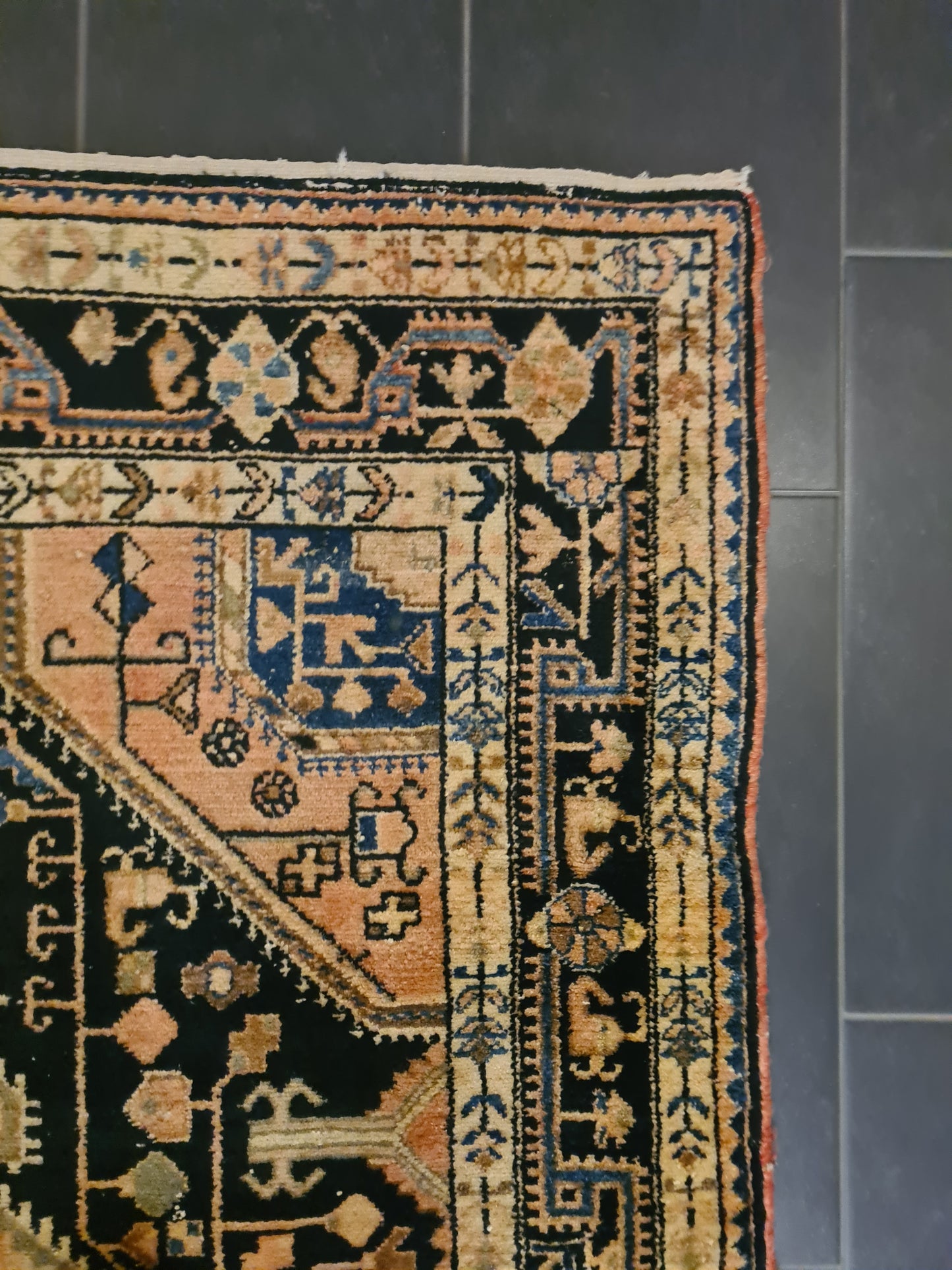 Perserteppich Orientteppich Handgeknüpfter Teppich Fergahan 225x135cm