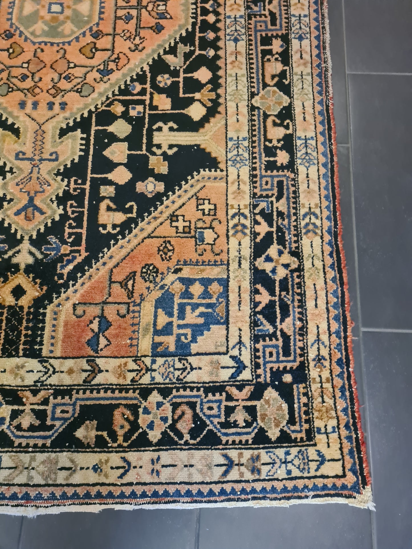 Perserteppich Orientteppich Handgeknüpfter Teppich Fergahan 225x135cm