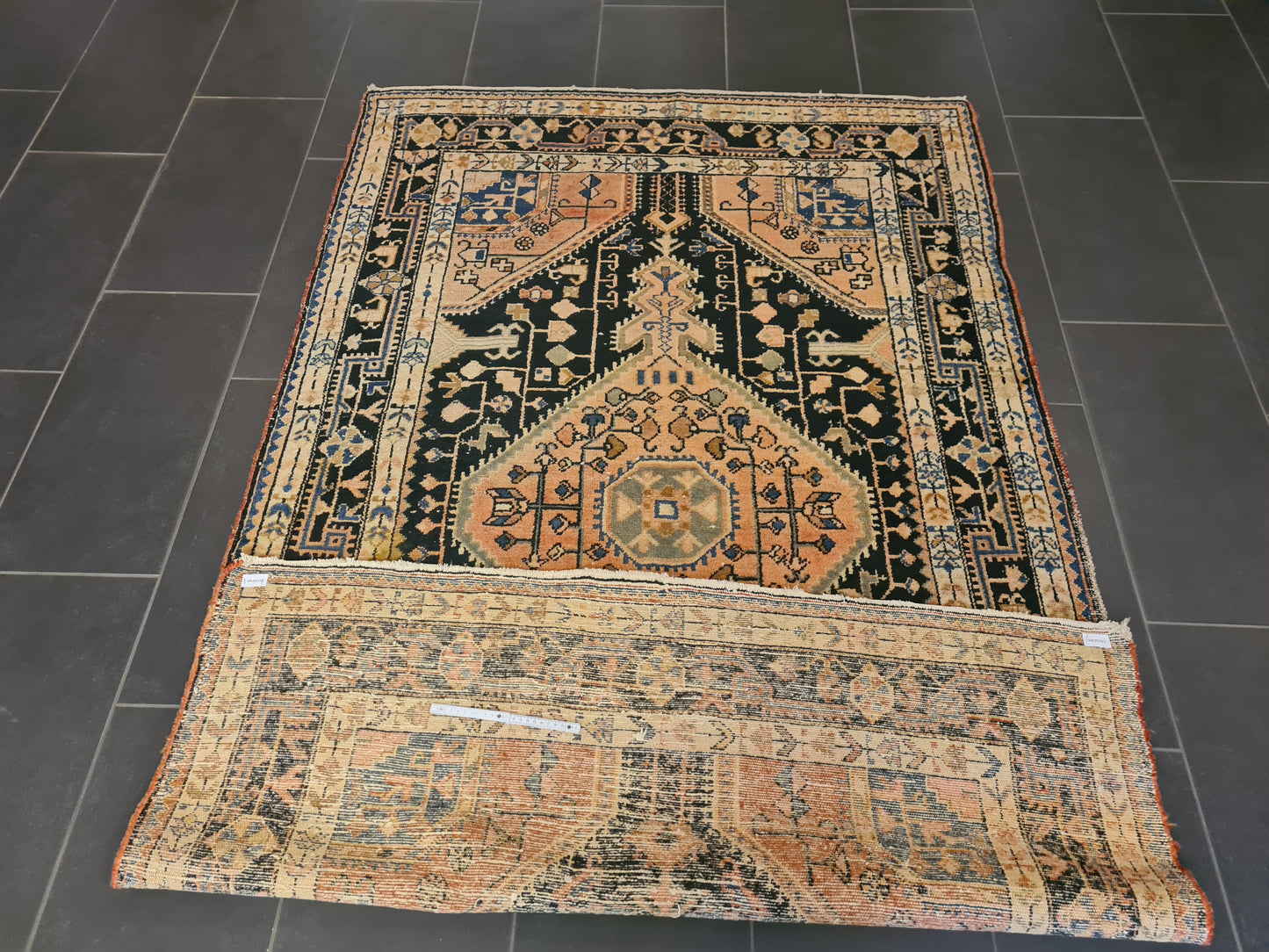 Perserteppich Orientteppich Handgeknüpfter Teppich Fergahan 225x135cm