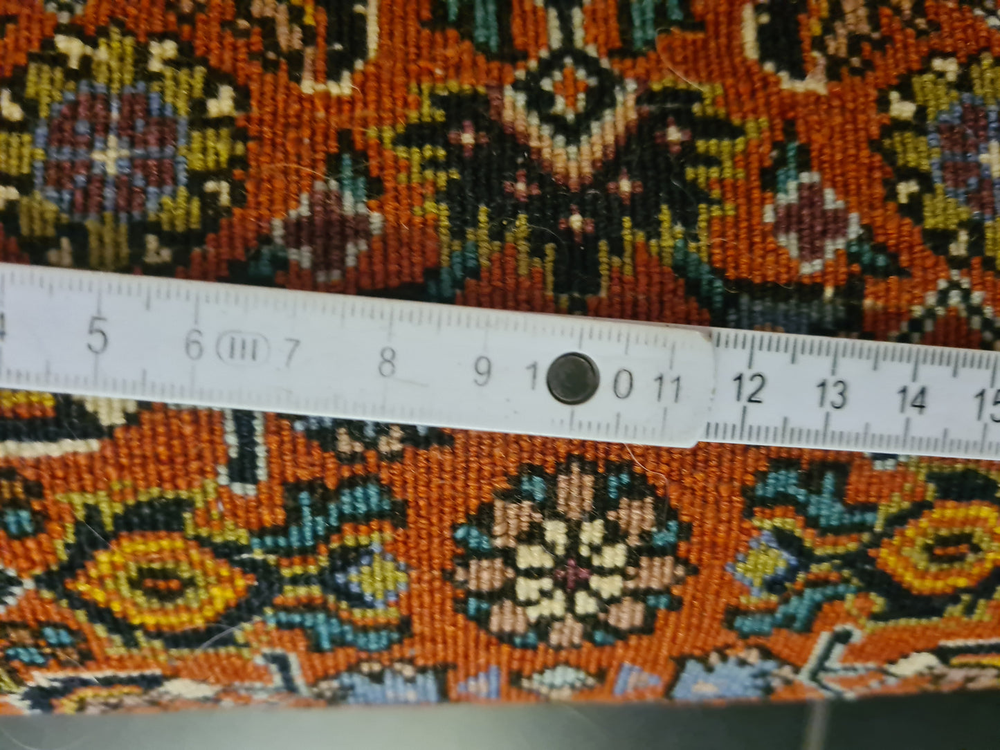 Perserteppich Orientteppich Handgeknüpfter Teppich Bidjar 170x110cm