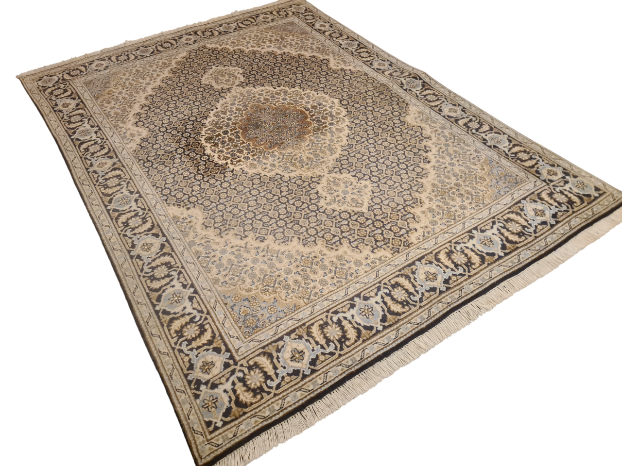 Perserteppich Orientteppich Handgeknüpfter Teppich Täbris 205x150cm