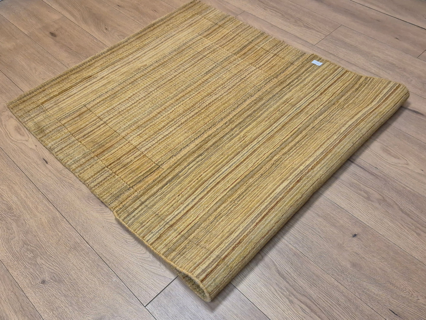 Gabbeh Teppich Schurwolle handgeknüpft Streifendesign