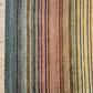 Gabbeh Teppich Schurwolle handgeknüpft buntes Streifendekor