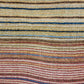 Gabbeh Teppich Schurwolle handgeknüpft buntes Streifendekor