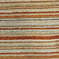 Perser Gabbeh Teppich Schurwolle Streifenmuster Naturtöne