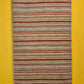 Perser Gabbeh Teppich Schurwolle Streifenmuster Naturtöne