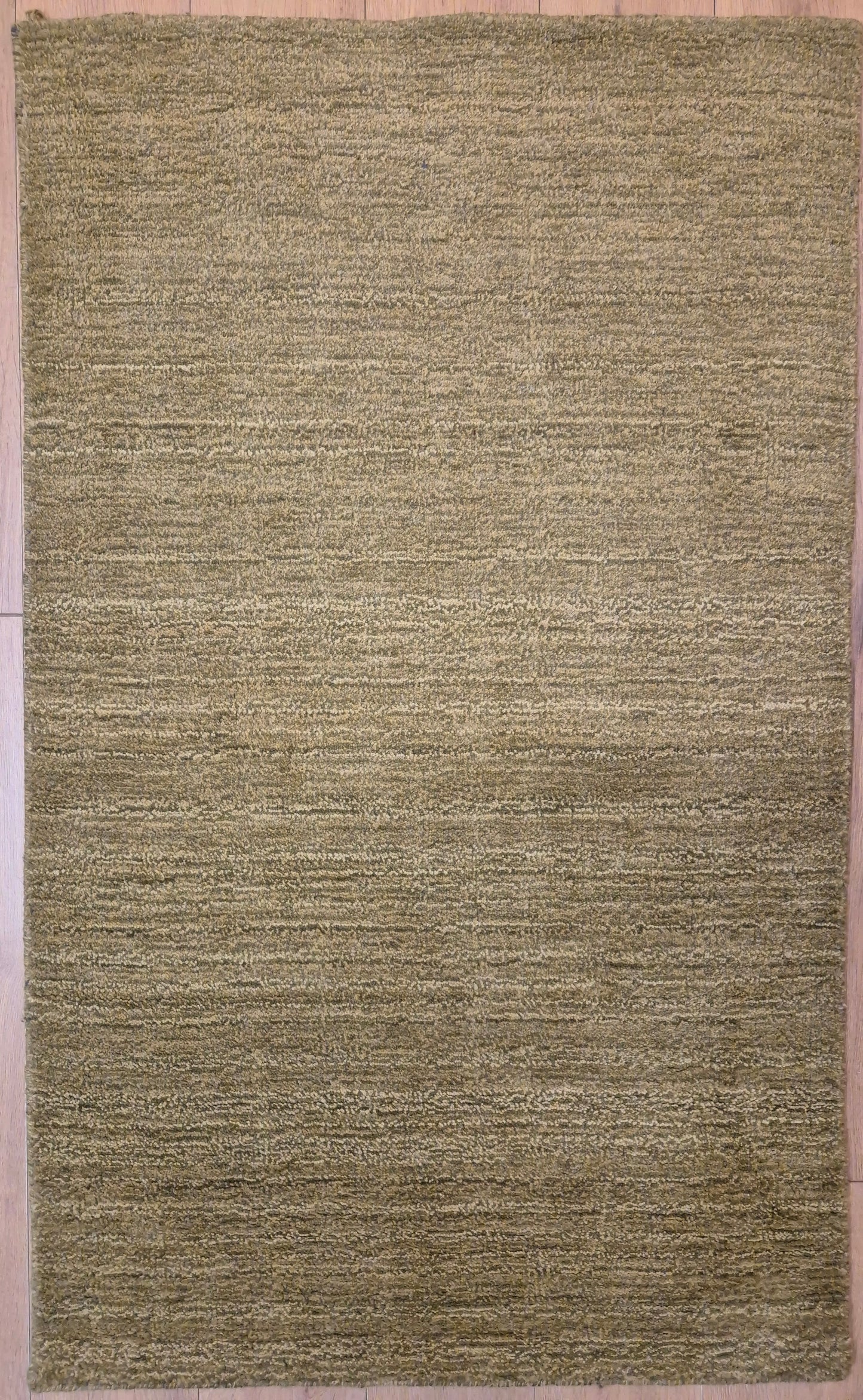 Perser Gabbeh Teppich Schurwolle uni melierte Naturtöne
