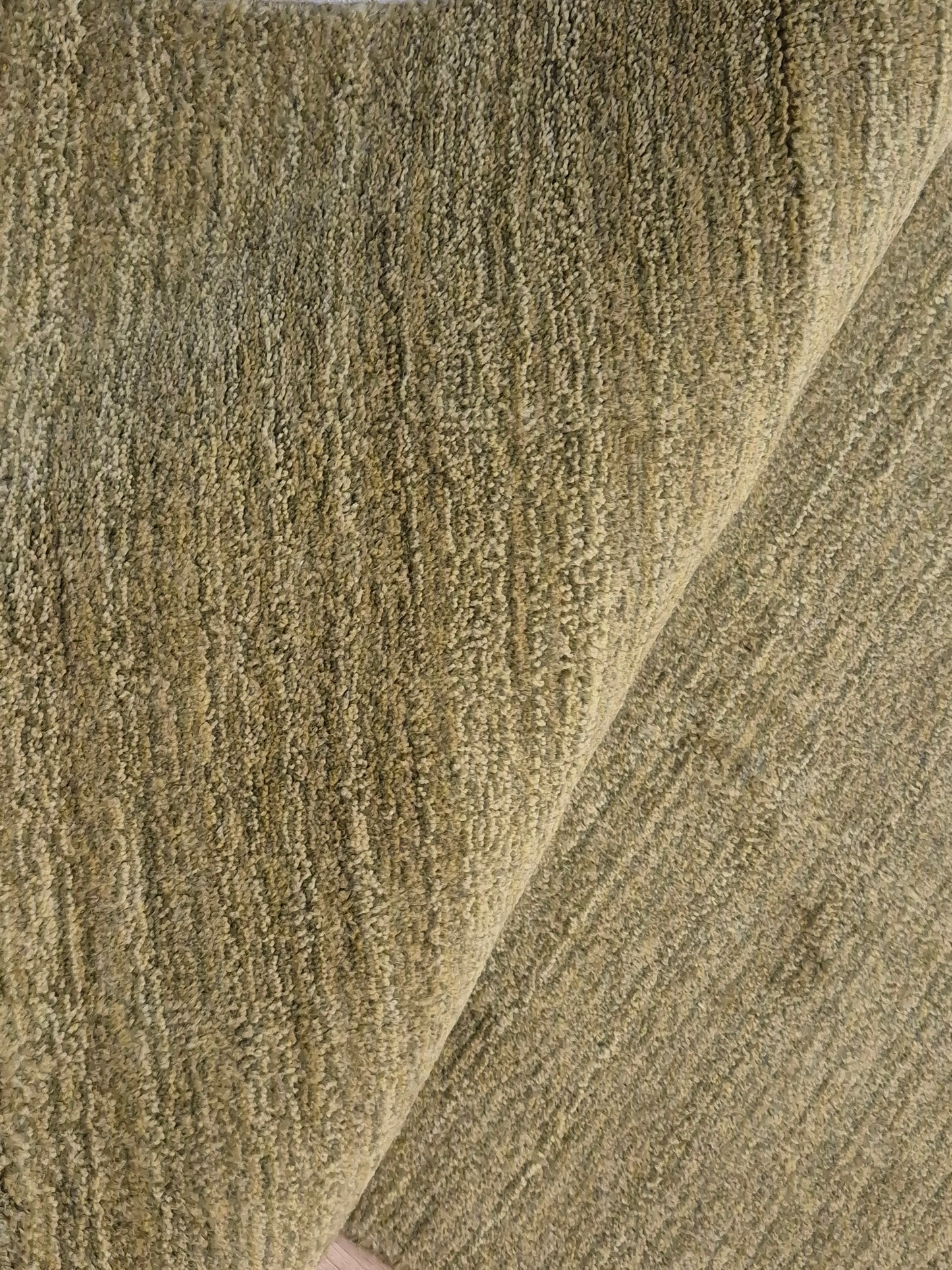 Perser Gabbeh Teppich Schurwolle uni melierte Naturtöne