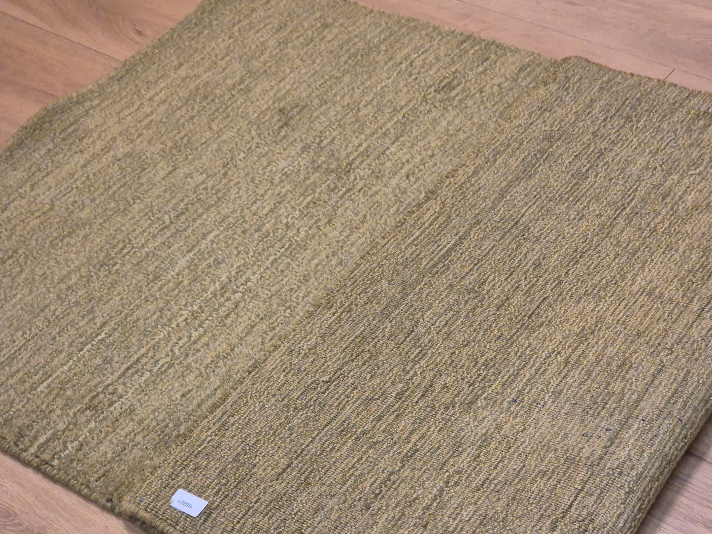 Perser Gabbeh Teppich Schurwolle uni melierte Naturtöne