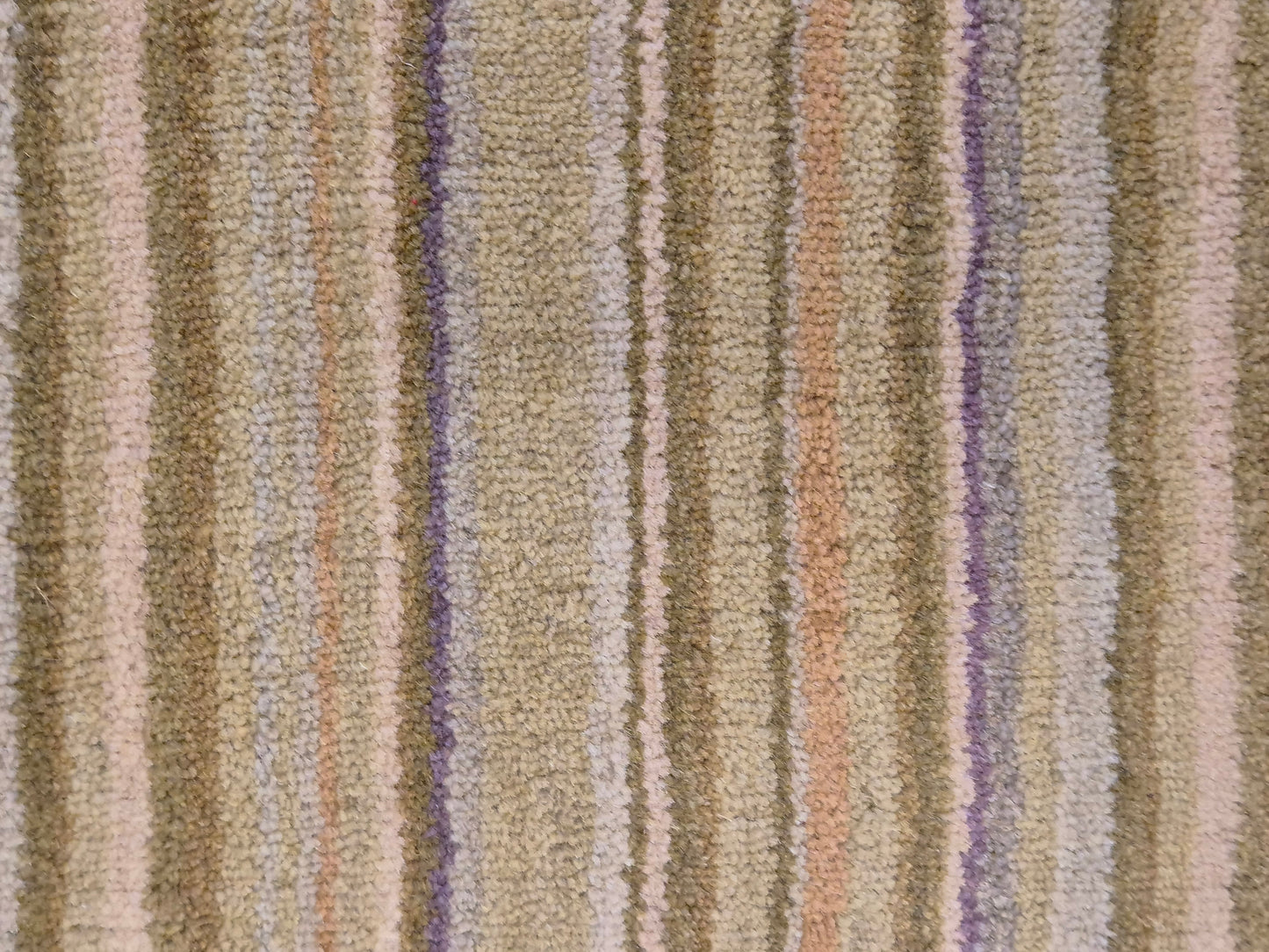 Perser Gabbeh Teppich Schurwolle Streifenmuster Pastelltöne