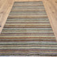 Perser Gabbeh Teppich Schurwolle Streifenmuster bunte Farbgebung