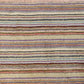 Perser Gabbeh Teppich Schurwolle Streifenmuster bunte Farbgebung