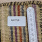 Perser Gabbeh Teppich Schurwolle Streifenmuster bunte Farbgebung