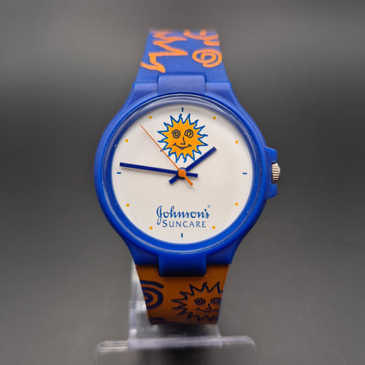 Johnson’s Suncare Uhr – Bunte Sammleruhr im Sommerdesign