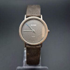 Elysee Damen Uhr – Minimalistisches Design mit Lederarmband