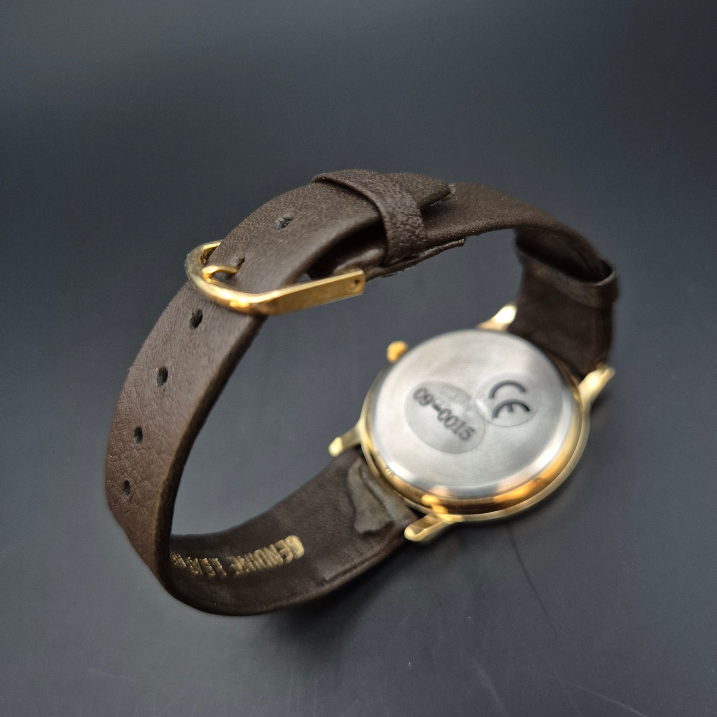 Ned Kelly Herren Uhr – Minimalistisches Design mit Goldzifferblatt