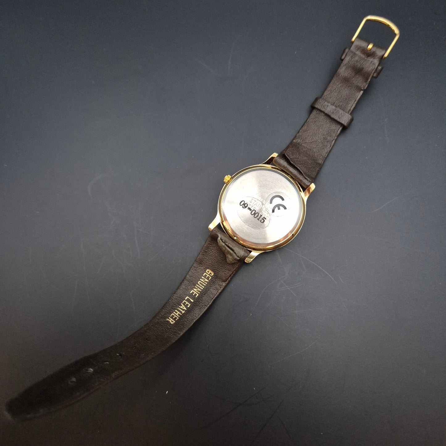 Ned Kelly Herren Uhr – Minimalistisches Design mit Goldzifferblatt