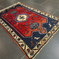 Perserteppich Orientteppich Handgeknüpfter Teppich Afshari 125x75cm