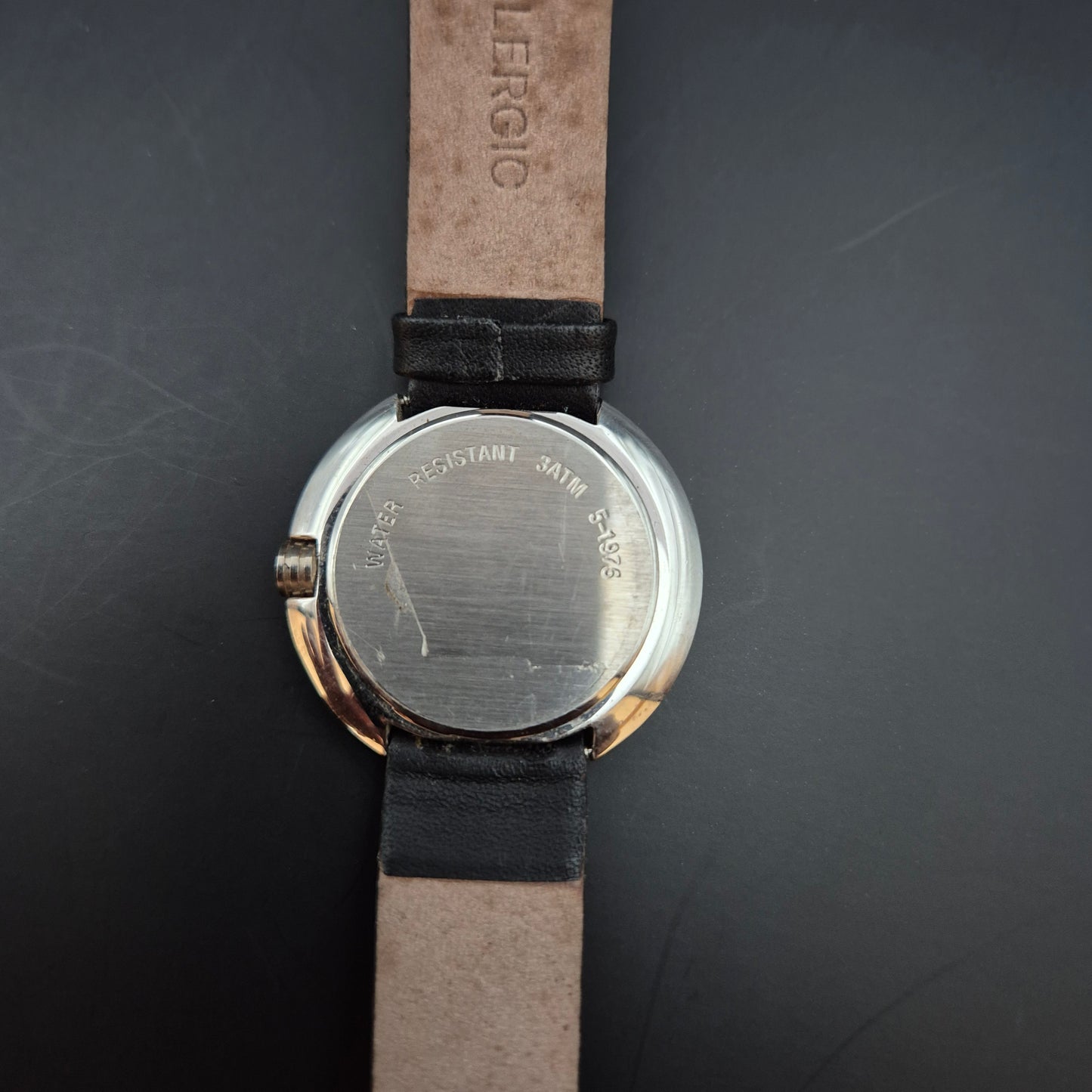 Vintage Regent Herren Uhr – Einzigartiges Design mit Lederarmband