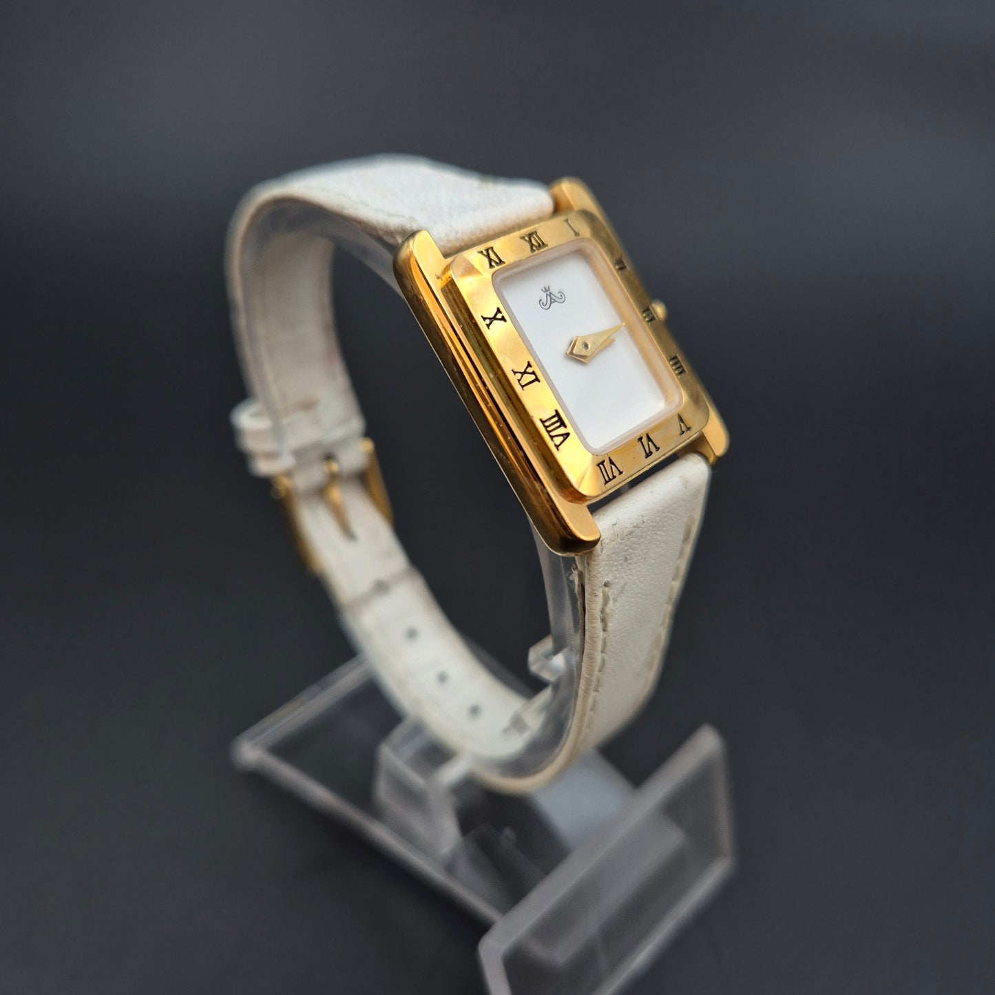 Elegante Meister Anker Damen Uhr – Klassisches Design mit Weißem Armband