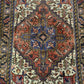 Perserteppich Orientteppich Handgeknüpfter Teppich Heris 135x100cm