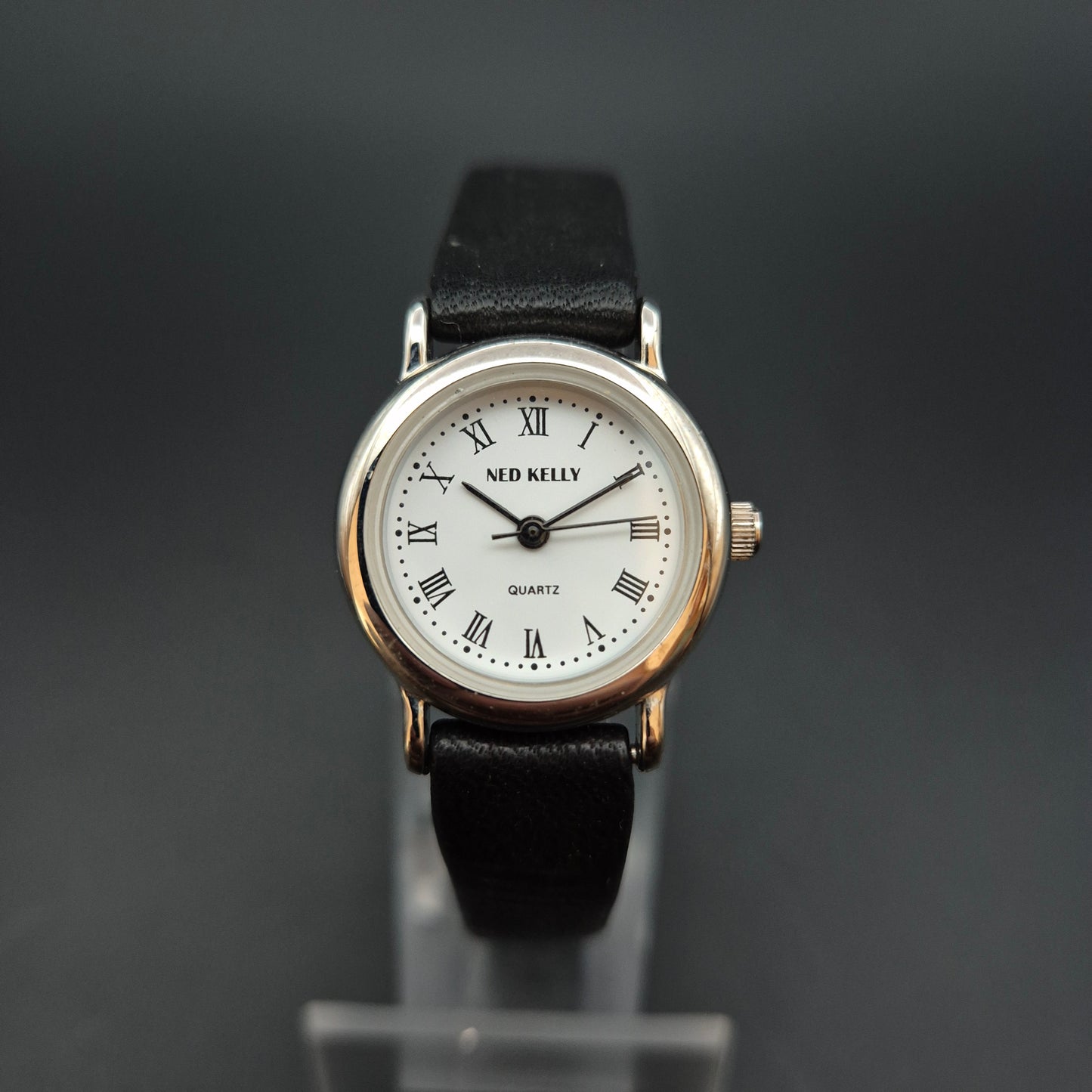 Klassische Ned Kelly Damen Uhr – Römisches Zifferblatt mit Lederarmband