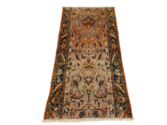 Perserteppich Orientteppich Handgeknüpfter Teppich Sarough 180x90cm