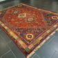 Perserteppich Orientteppich Handgeknüpfter Teppich Gashgai 270x190cm