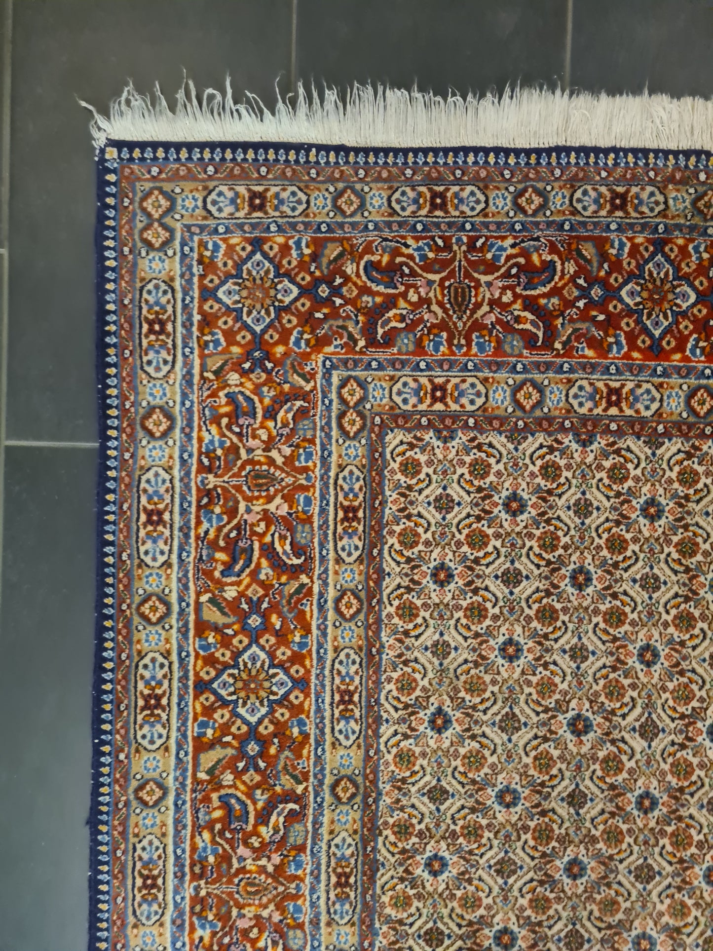 Perserteppich Orientteppich Handgeknüpfter Teppich Moud 200x150cm