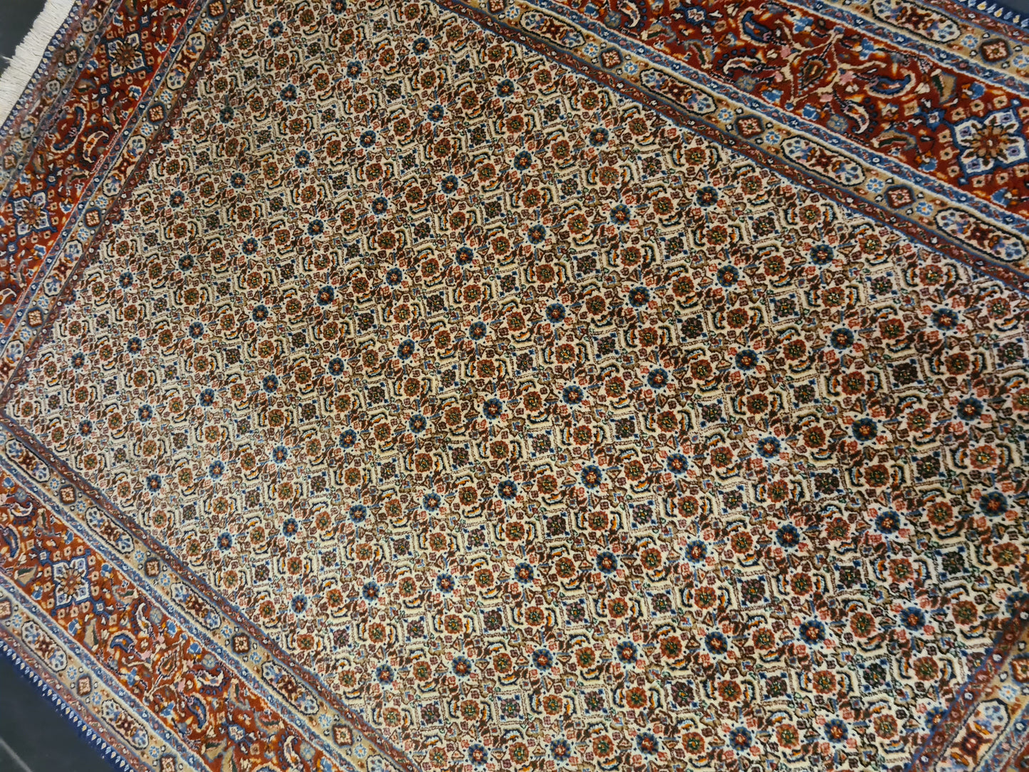 Perserteppich Orientteppich Handgeknüpfter Teppich Moud 200x150cm