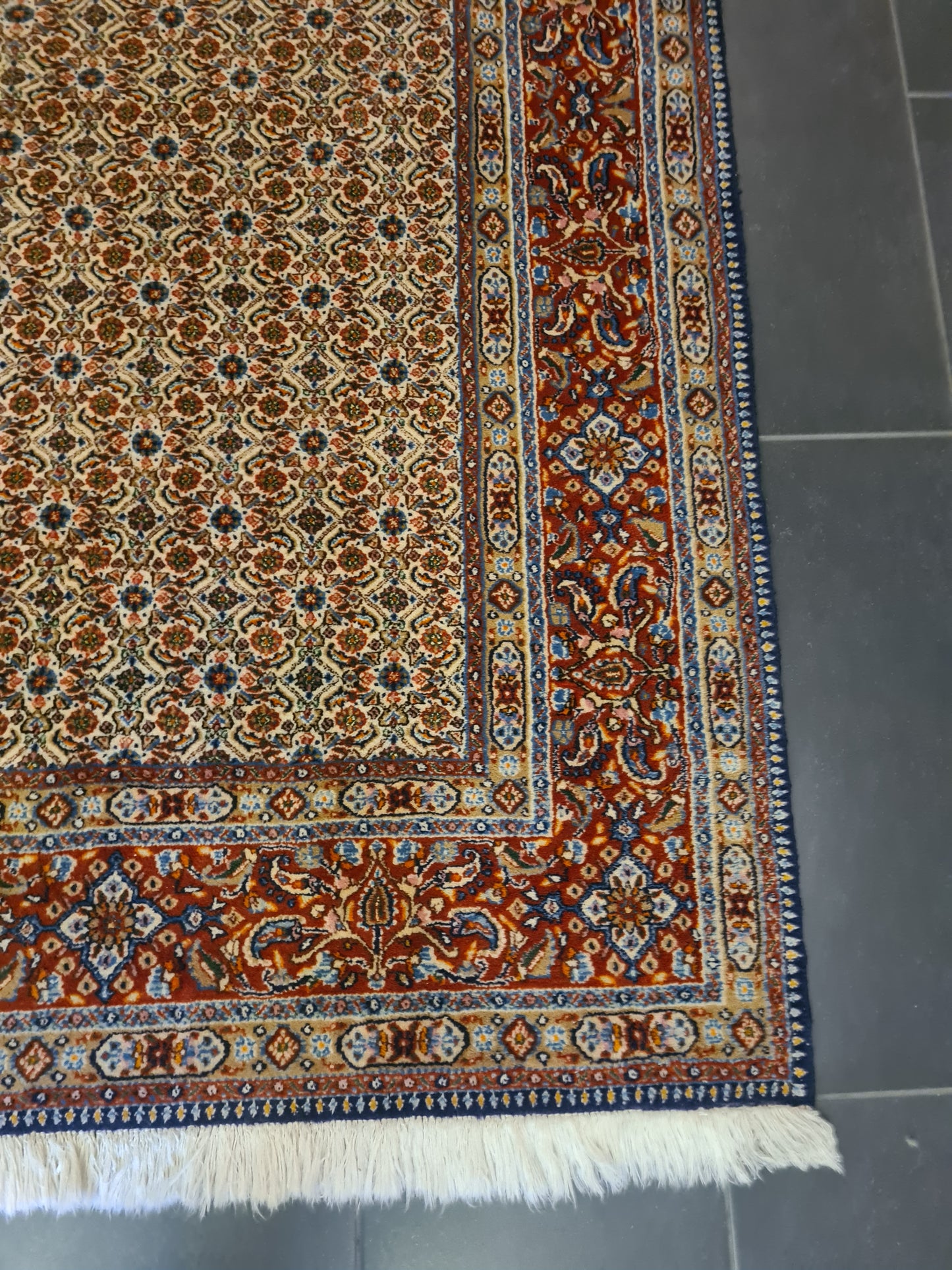 Perserteppich Orientteppich Handgeknüpfter Teppich Moud 200x150cm