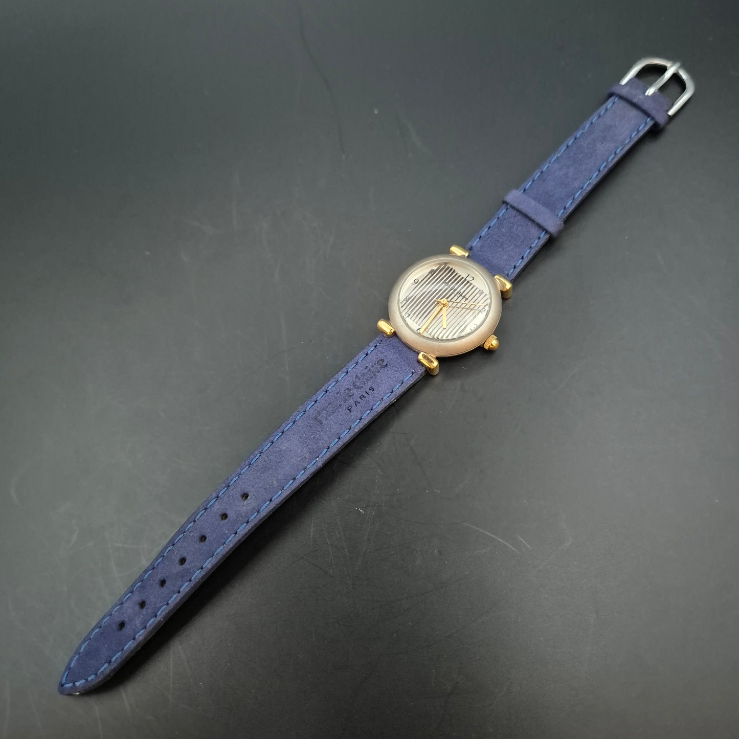 Marie Claire Paris Damen Uhr – Quarz mit Lederarmband