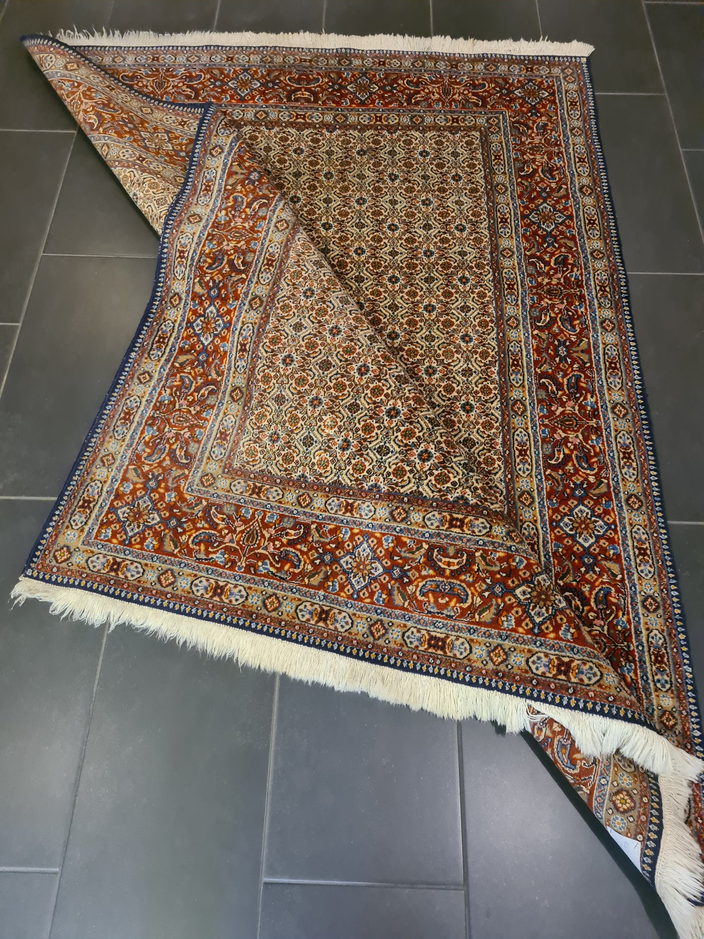 Perserteppich Orientteppich Handgeknüpfter Teppich Moud 200x150cm