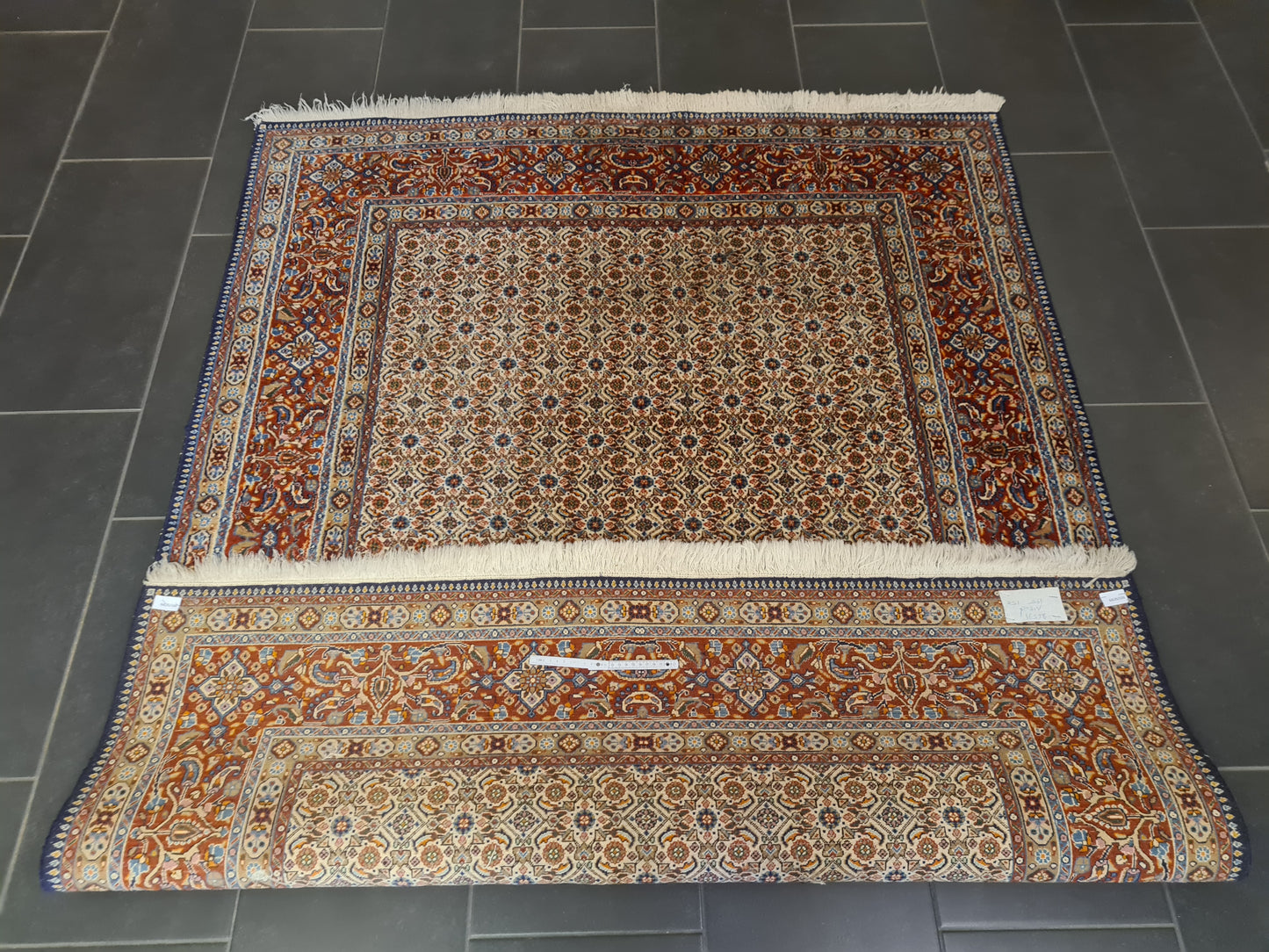 Perserteppich Orientteppich Handgeknüpfter Teppich Moud 200x150cm