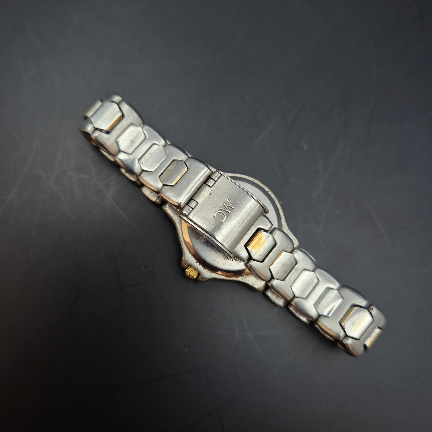 MC Damen Uhr – Quarz mit Datum, Bicolor-Design