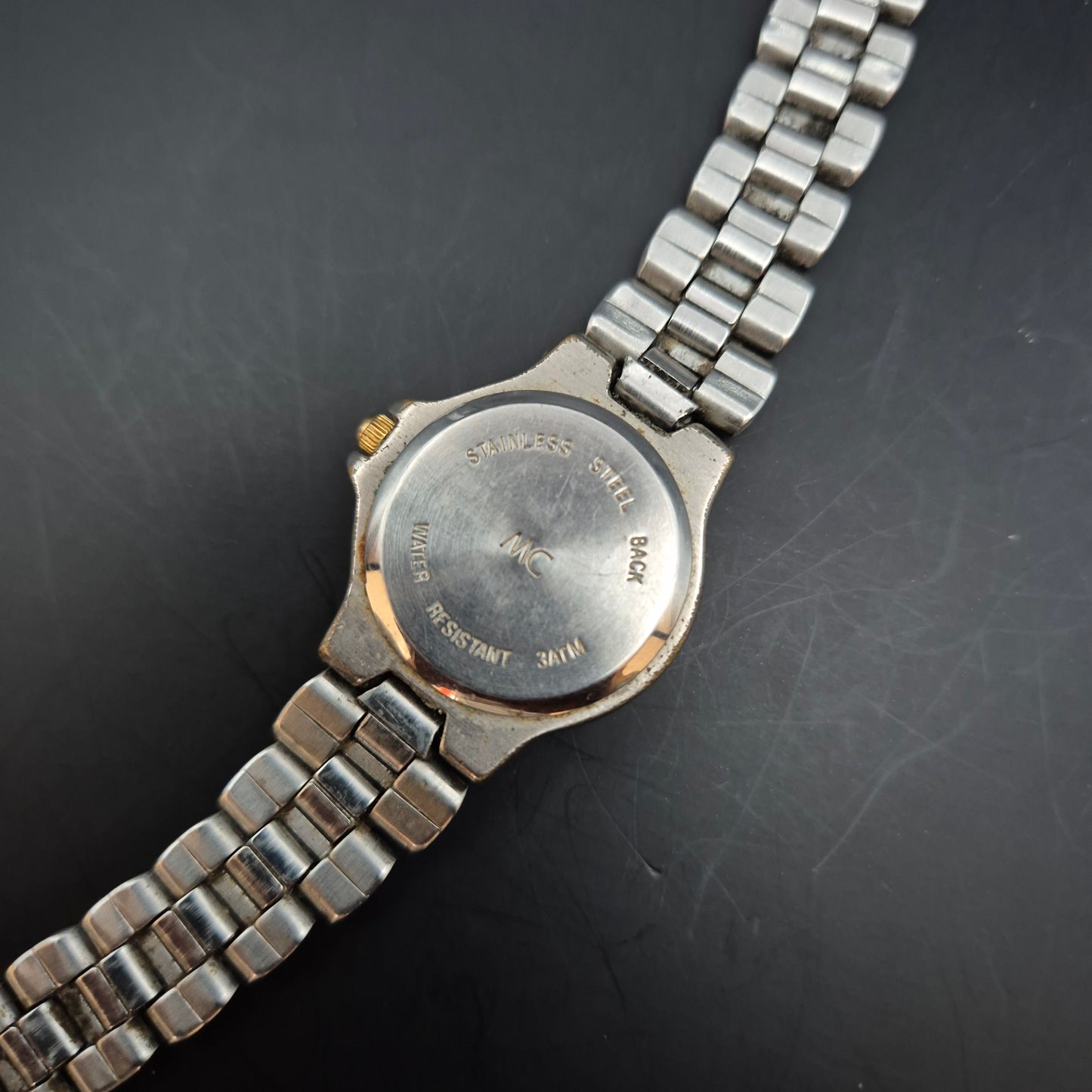 MC Damen Uhr – Quarz mit Datum, Bicolor-Design