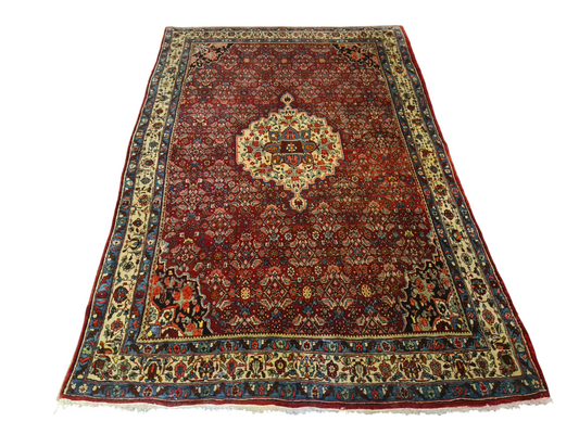 Perserteppich Orientteppich Handgeknüpfter Teppich Bidjar 220x140cm