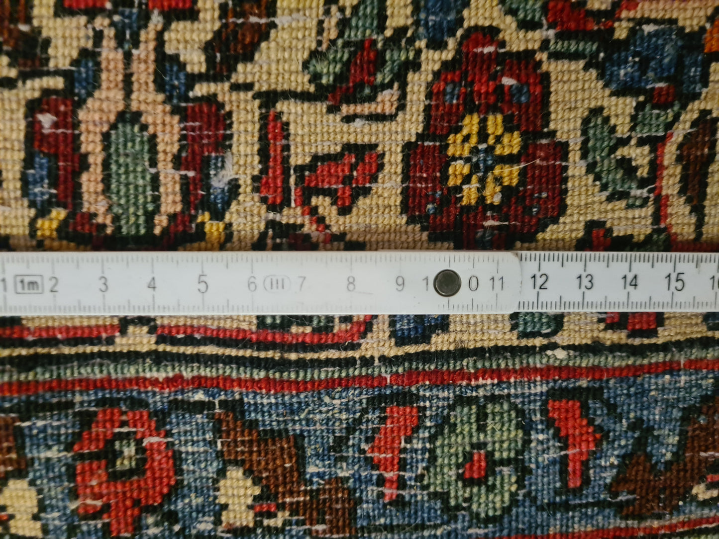 Perserteppich Orientteppich Handgeknüpfter Teppich Bidjar 220x140cm