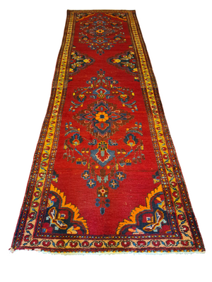 Perserteppich Orientteppich Handgeknüpfter Teppich Lillian 360x110cm