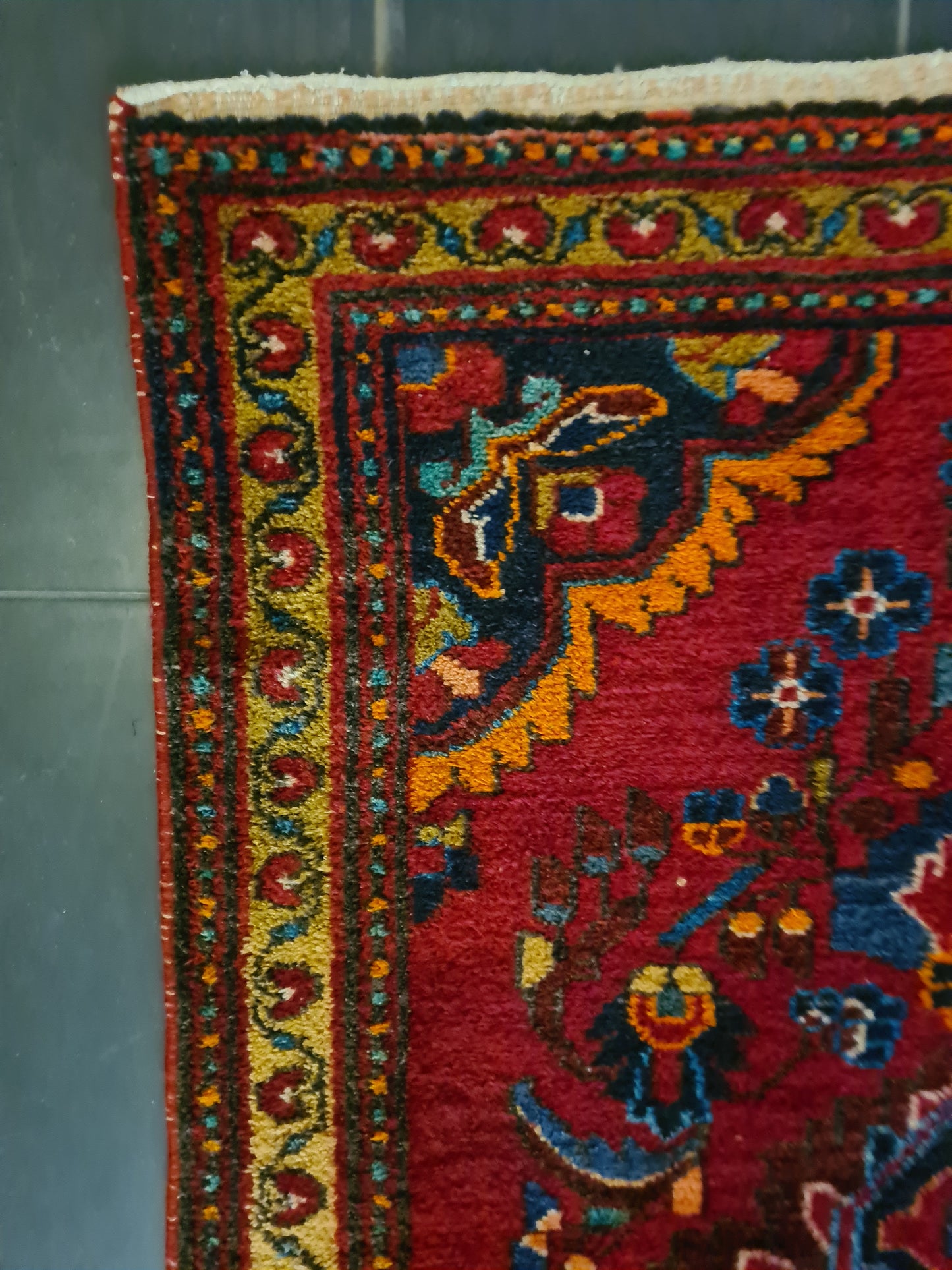 Perserteppich Orientteppich Handgeknüpfter Teppich Lillian 360x110cm